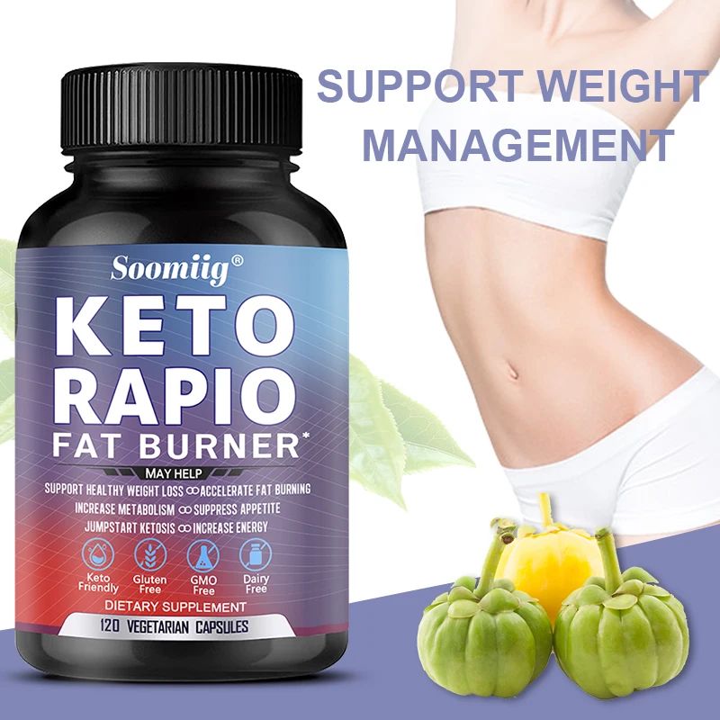 Fat Burner - Supports healthy weight loss, boosts metabolism, suppresses appetite, ketogenic diet