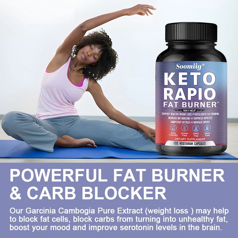 Fat Burner - Supports healthy weight loss, boosts metabolism, suppresses appetite, ketogenic diet